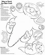 Otter Getdrawings Urchin sketch template