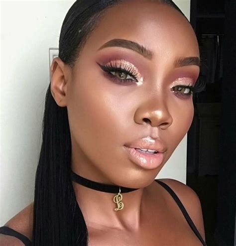 go follow black girls vault for more celebration of black beauty excellenc make up pinterest
