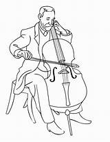 Cello Instrument Muzyczne Kolorowanki Instrumenty Alat Instrumen Colorear Dzieci Vivaldi Ausmalbild sketch template
