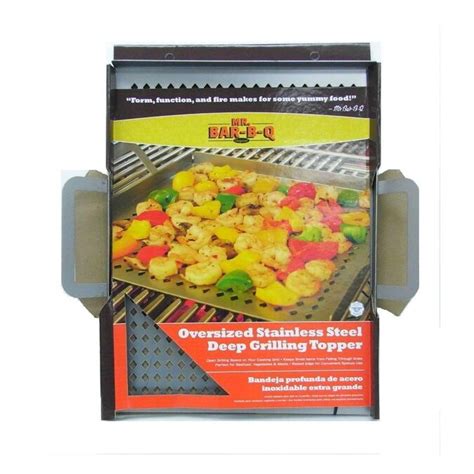 master forge stainless steel grill sheets   grill cookware department  lowescom