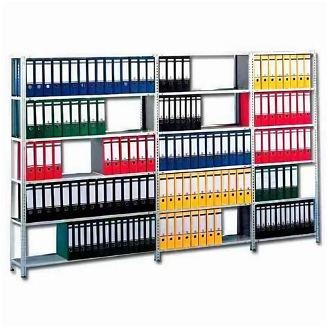 matte stainless steel file racks  standing  shelves  rs