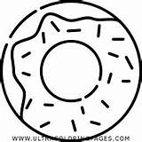 Rosquinha Desenho Donut sketch template