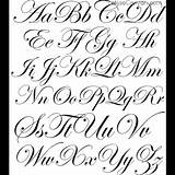Fonts Tattoo Calligraphy Alphabet Lettering sketch template
