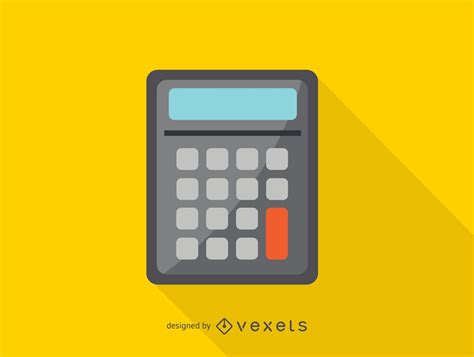 simple calculator icon vector