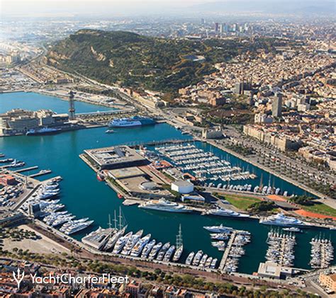 brand  barcelona marina  revolutionise spain charter vacations yacht charter fleet