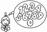 Colorear Zahlen Numeros Matematicas Matematica Malvorlagen Ausdrucken Malvorlage Números Ausmalbild Kostenlos Familie Schule Gemerkt Pintando sketch template