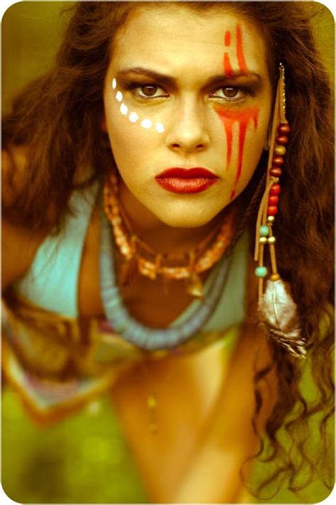 Pin By Danielle Andrews On Warrior 101 Tribal Makeup Warrior Makeup