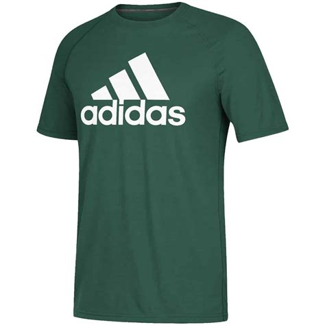 mens adidas ultimate dark green  shirt tee detroit game gear