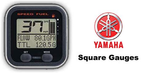 yamaha command link square gauges