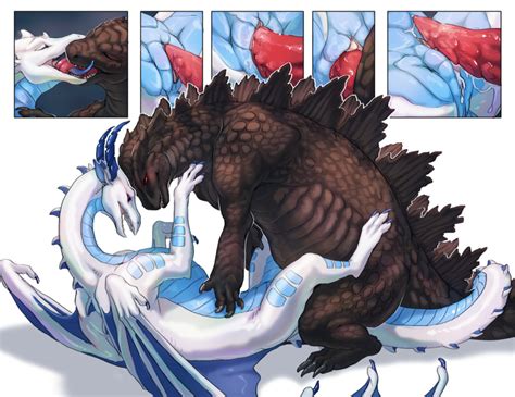 rule 34 acidapluvia bipedal byzil claws close up couple cum dragon duo entwined tails eye