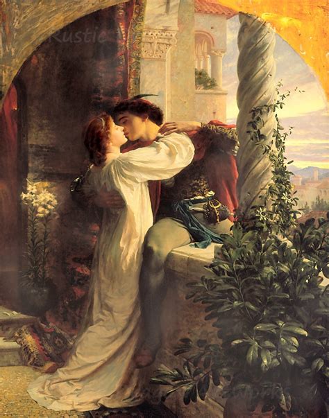 Frank Dicksee Romeo And Juliet 1884 Reproduction Etsy