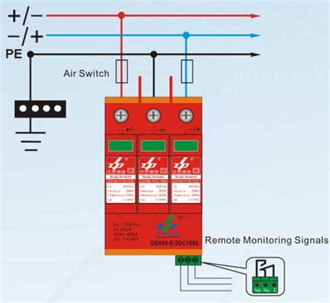 surge protection device wiring diagram  wiring diagram