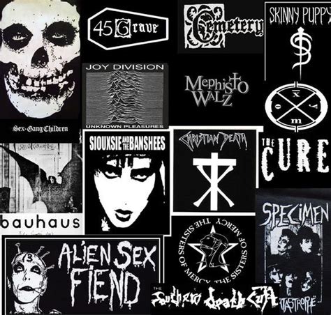 Great Goth Punk Bands Of The 80 S Goth Bands