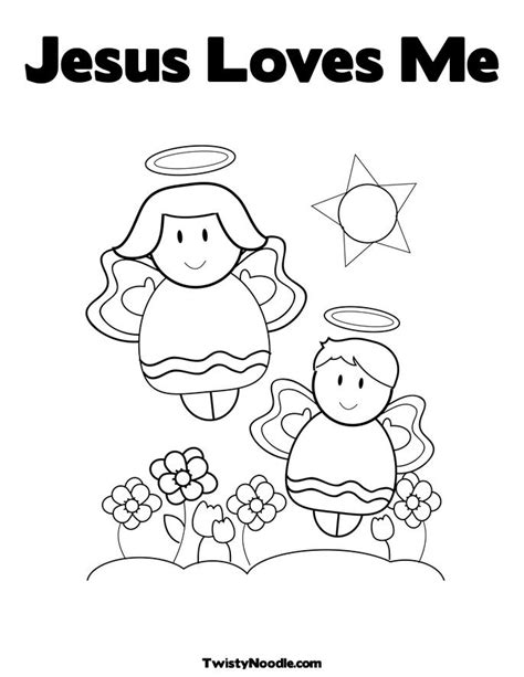 coloring pages jesus loves   inspired