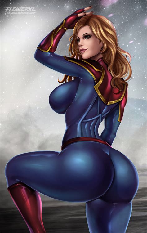 Captain Marvel Thick Ass Captain Marvel Carol Danvers Hentai Luscious