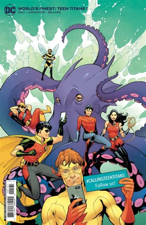 Previewing ‘world’s Finest Teen Titans’ 1 By Waid And Lupacchino