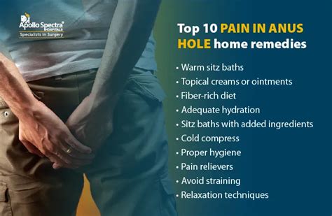 Top 10 Home Remedies For Pain In Anus Hole