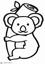 Koala Outline Drawing Line Kids Arty Template Body Drawings Pdf Clipartmag Paintingvalley sketch template