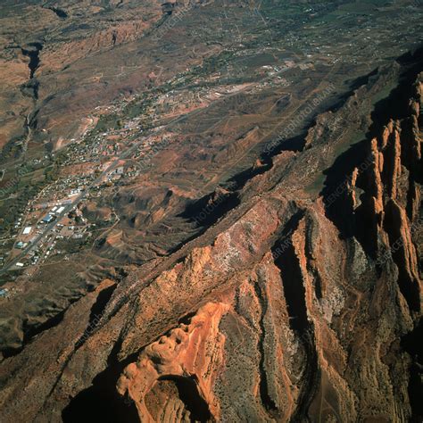 fault block mountains stock image  science photo library