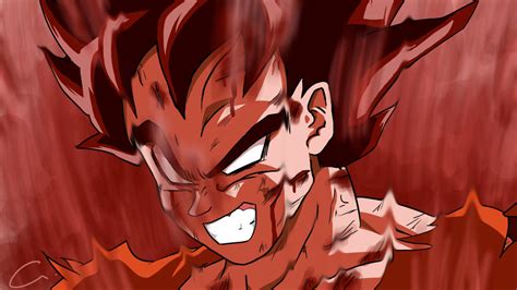 Evil Kaioken Goku By Blastinator130 On Deviantart