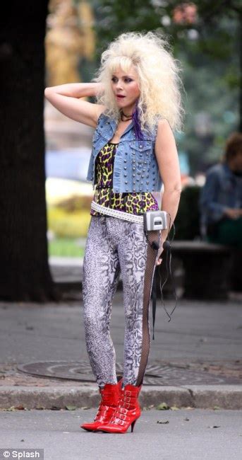 Kim Cattrall Dressed As Samantha S Punk Princess Days In