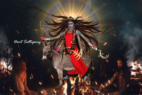 Maa Kaalratri Kali Hindu Hindu Art Kali Goddess