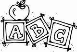 Coloring Pages Easy Abc Rocks Kindergarten Apple Tree sketch template