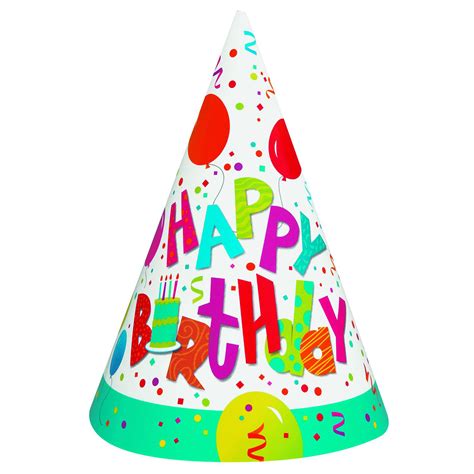 birthday party hats clipart