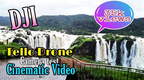 dji tello drone camera test cinematic video video footage youtube