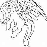 Pegasus Coloring Pages Kids Pony Little Coloring4free Colouring Printable Print Color Adults Getcolorings Horse Getdrawings Choose Board sketch template