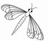 Dragonfly Coloring Pages Clipart Dragonflies Dragon Fly Printable Vector Line Cartoon Clip Drawing Kids Cliparts Color Print Cute Drawings Colouring sketch template