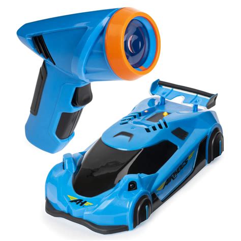air hogs  gravity laser laser guided wall racer wall climbing race car blue toymamashop
