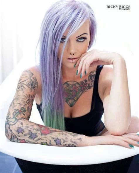 Pin By Therealmrsdm On Tattoos Beauty Purple Hair