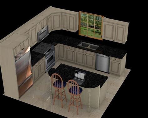 luxury  kitchen layout  island   kitchen   shaped small designs