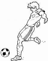 Fussballspieler Malvorlagen Ausdrucken Stampare Cartonionline sketch template