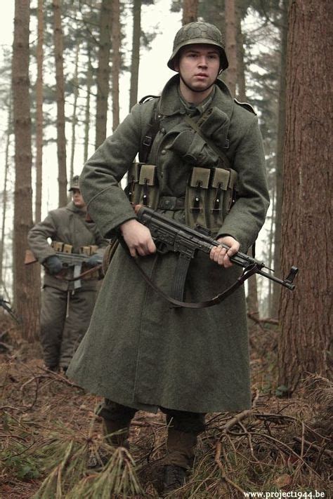 Volksgrenadier Armed With A Stg44 1944 Wwii Germany German Soldiers