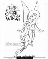 Tinkerbell Coloring Pages Silvermist Tinker Bell Printable Fawn Printables Christmas Draw Secret Wings Disney Sheets Halloween Clipart Fairies Winter Printing sketch template