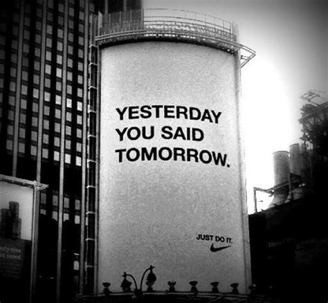 nike yesterday   tomorrow outdoor advert adsspot advertising archive