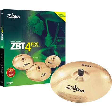 zildjian zbt pro cymbal  pack    crash musicians friend