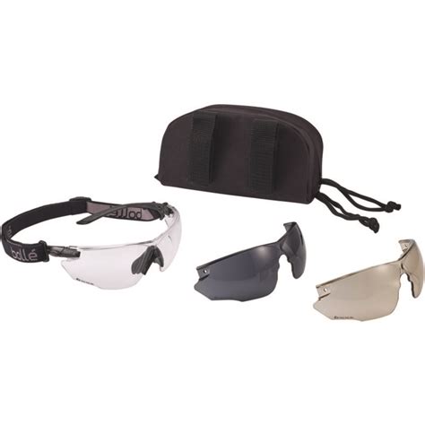 Bolle Safety Combat Kit Tactical Glasses Firebreak Sa