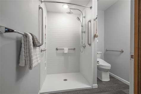 accessible bathroom remodel upper arlington   cleary company