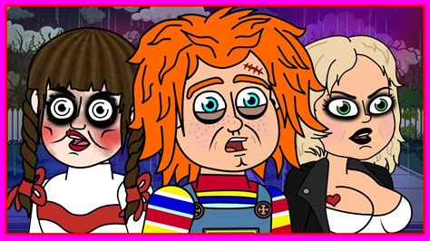 Annabelle Vs Chucky Vs Tiffany Parody Animation Youtube