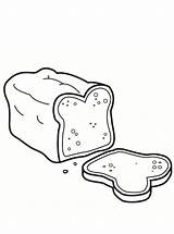 Brood Brot Ausmalbilder Stemmen sketch template