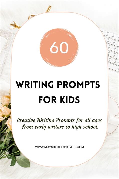 creative writing prompts  kids  fun topics  write