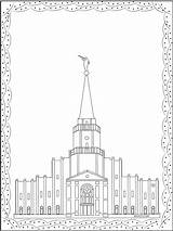 Templos Lds sketch template