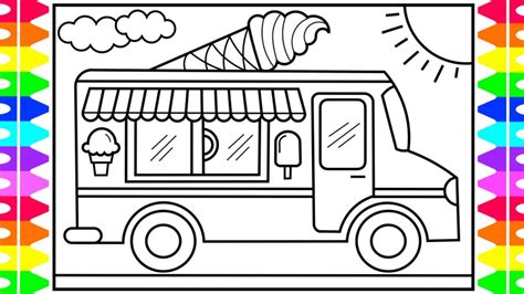 ice cream truck printable printable word searches