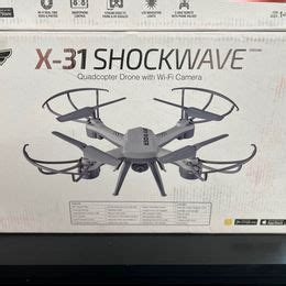 shockwave quadcopter drone  wifi camera black rose liquidation