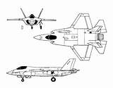 Blueprint Lockheed 35a Drawingdatabase Display Lethal Survivable sketch template