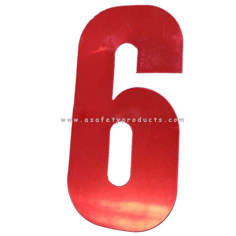 china reflective pvc number sticker manufacturers suppliers factory