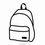 Backpack Coloring Clipart Pages Webstockreview Ultra sketch template